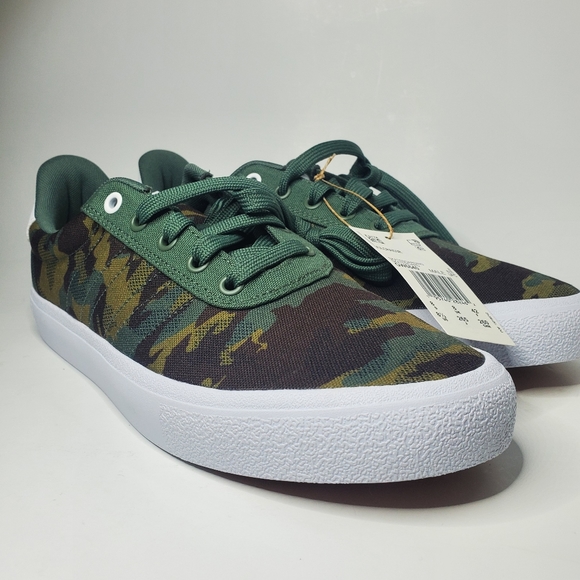 Adidas Vulc Raid3r Skateboarding Shoes - GW6640 'Camo' - Picture 2 of 9